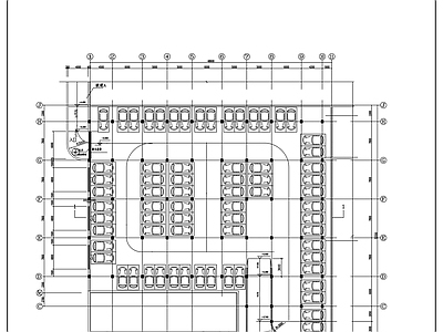 建筑综合节点 小区地下车库 施工图