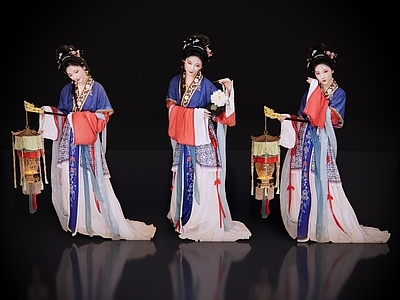 女人 2D古装人物 古风美女 仕女图 古典美人 古装美女