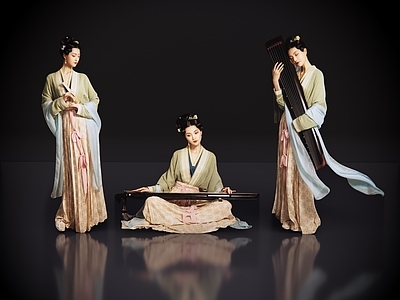女人 2D古装人物 宋代仕女图 古典美人 古装美女 古风人物
