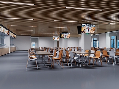 现代食堂 办公楼食堂 学校食堂 现代食堂