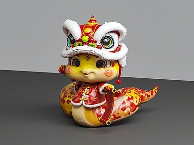 爬行类动物 蛇 蛇宝宝 蛇年 蛇手办