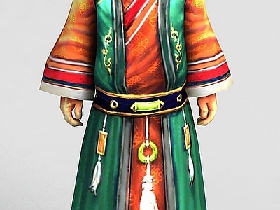 现代虚拟人物 洪荒游戏当铺老板