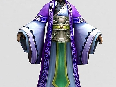 现代虚拟人物 洪荒游戏禹皇城长老