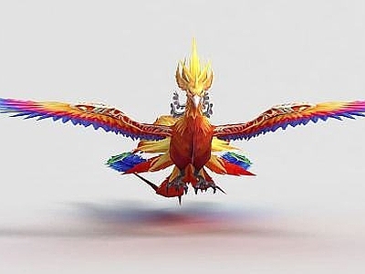 现代妆台妆凳 神魔坐骑坐骑火凤凰