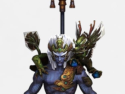 现代虚拟人物 诛仙游戏英招男
