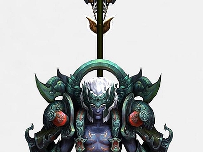 现代虚拟人物 诛仙游戏英招男