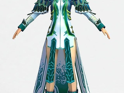 现代虚拟人物 诛仙游戏天音寺合集