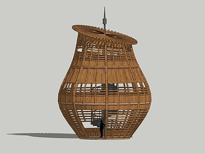 现代其他景观小建筑 观鸟塔观鸟屋