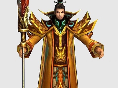 现代虚拟人物 游戏人物角色天吴