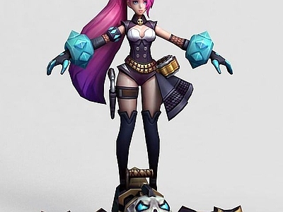 现代虚拟人物 王者荣耀女游戏人物角色
