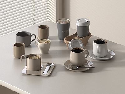 餐具 餐具 杯子 咖啡杯