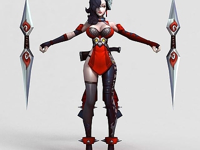 现代虚拟人物 王者荣耀2013女游戏人物