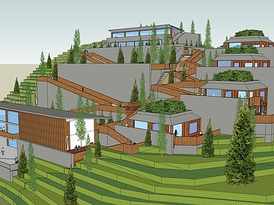 新中式现代其他商业建筑 森山隱居