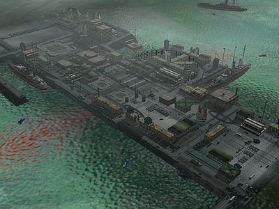 游戏机 死亡竞赛建筑场景