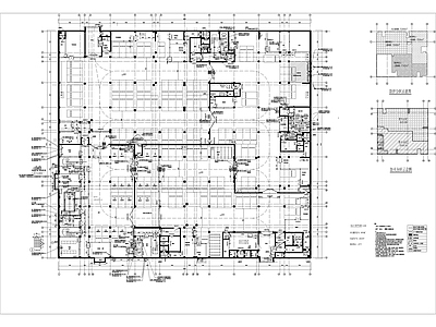 现代其他公共空间 综合楼 综合建筑 监控 电力 设备房 施工图