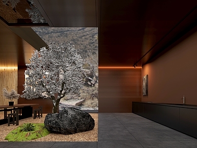 现代轻奢活动室 现代茶室 庭院茶室 户外茶室