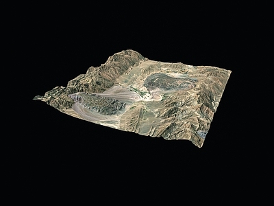 现代微地形 山脉地形