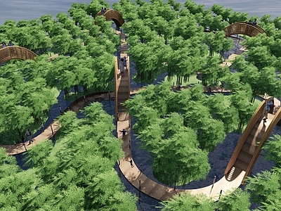 现代儿童游乐区 儿童活动研发产品 湾桥园景观