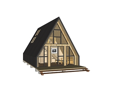 现代木屋 露营木屋