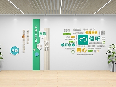 现代文化墙 心理咨询室 心灵驿站 心理室文化墙 党建文化墙 社区文化墙
