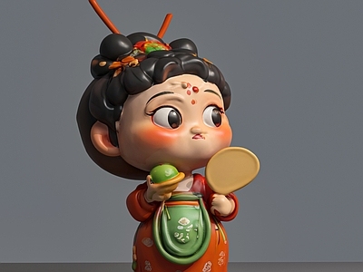 女人 唐代美女 唐代仕女 仕女 美女 摆件