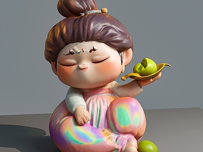 女人 唐代美女 唐代仕女 仕女 美女 摆件
