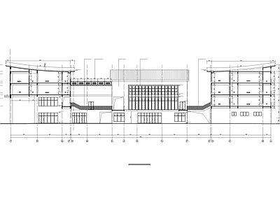 现代学校建筑 托育服务中心 教育科研培训中心 多层 施工图