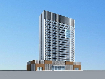现代其他建筑外观 现代酒店大楼