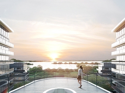 现代多层住宅 现代多层建筑