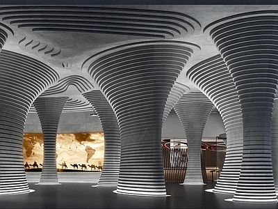 现代博物馆 展厅