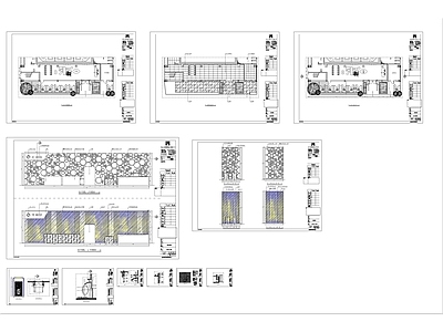 现代酒店建筑 酒店建筑 酒吧建筑 酒吧 施工图