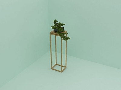 现代佛龛 盆栽端景盆景