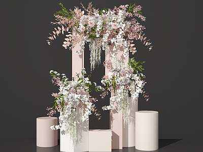 现代美陈 花艺 花卉