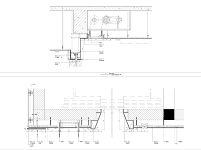 现代整体办公空间 7000方工装办 施工图