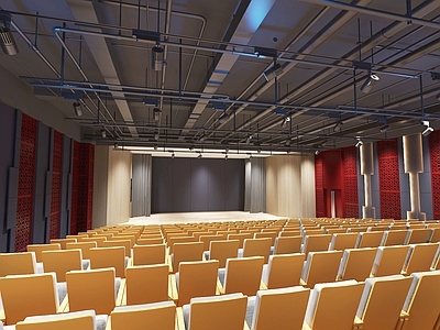 新中式中式其他公共空间 戏剧演出厅戏院