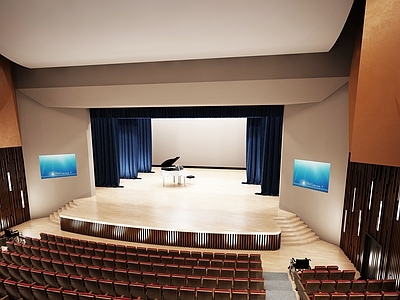 中式其他公共空间 演出汇演厅
