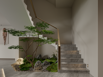 现代楼梯间 楼梯间小景