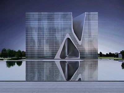 现代其他文体建筑 建筑 文化馆 科技馆 展馆 剧场