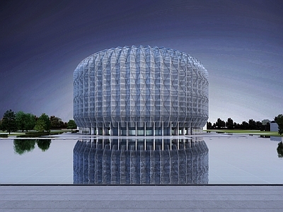 现代其他文体建筑 建筑 文化馆 科技馆 展馆 剧场