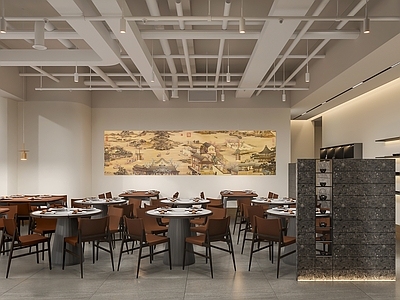中式新中式中餐厅 中餐厅明档 中式餐厅 中餐厅 餐馆