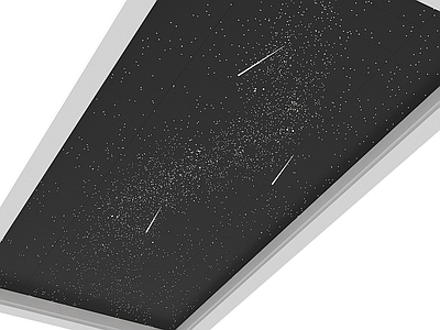 现代吊顶 现代简约吊顶 星空顶 科技过道吊顶 酒吧星空顶