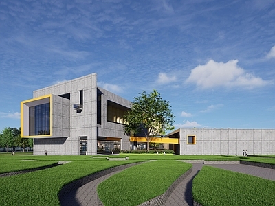 现代学校建筑 现代学校