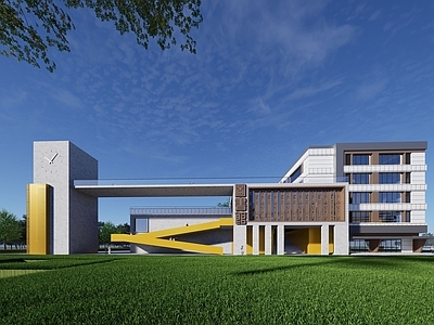现代学校建筑 现代学校