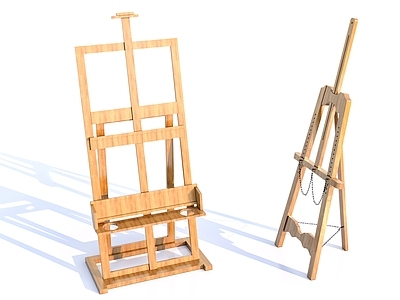 画具 画架 支柱 三脚 画架