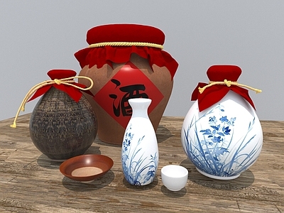 厨房用品 酒瓶 酒壶 中式洒瓶