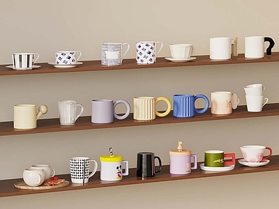 厨房用品 现代杯子 马克杯