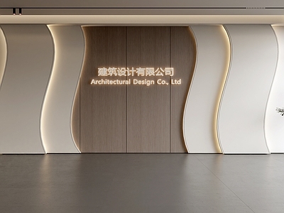 现代轻奢背景墙 艺术墙 现代前台背景墙 玄关背景墙 公司背景墙