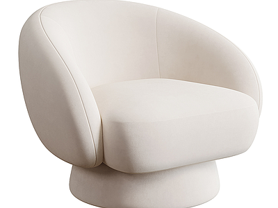 现代奶油单人沙发 云朵沙发 沙发 休闲沙发 minotti沙发 扶手椅