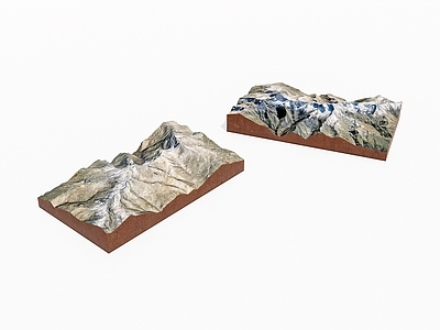 现代微地形 山脉地形
