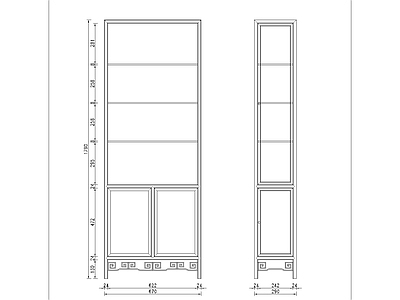 新中式中式综合家具图库 动态图块 施工图